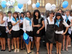 Линейка на 1 сентября 2010